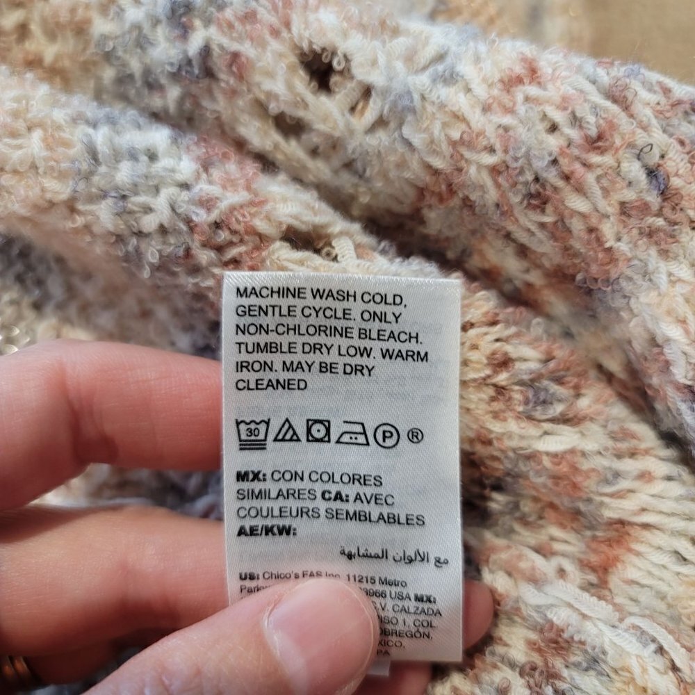 Chico's Cardigan‎ Womens 0 (Small) - Picture 7 of 7